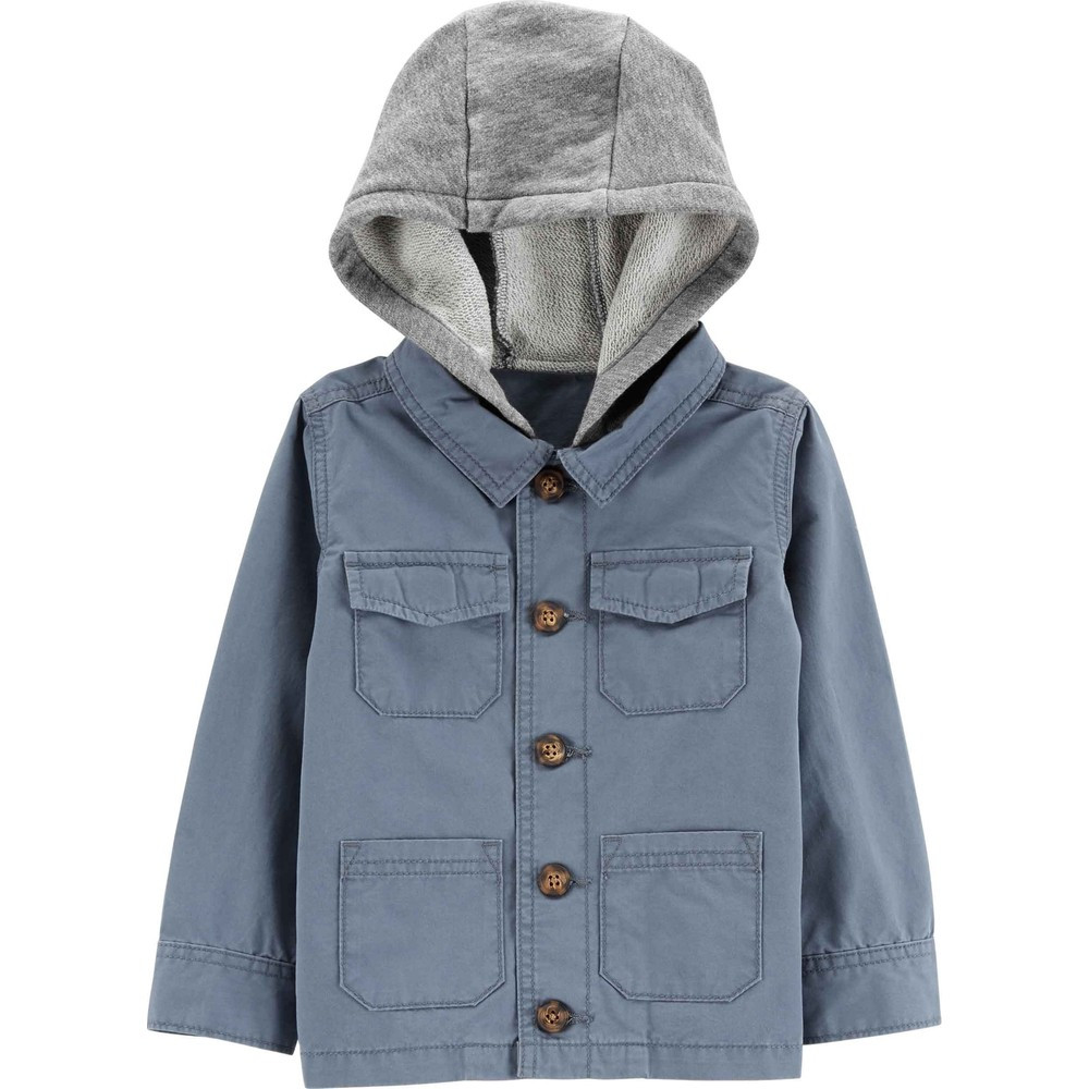 Куртка з капюшоном на ґудзиках Carters (США) від 2 до 5 років