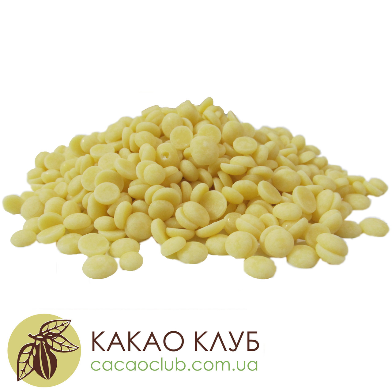 Какао-олія Schokinag (Німеччина) дезодорована в дрібних каллетах, 100 г.