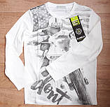 Футболка-реглан утеплена дитяча бавовна Угорщина 158 р, фото 2