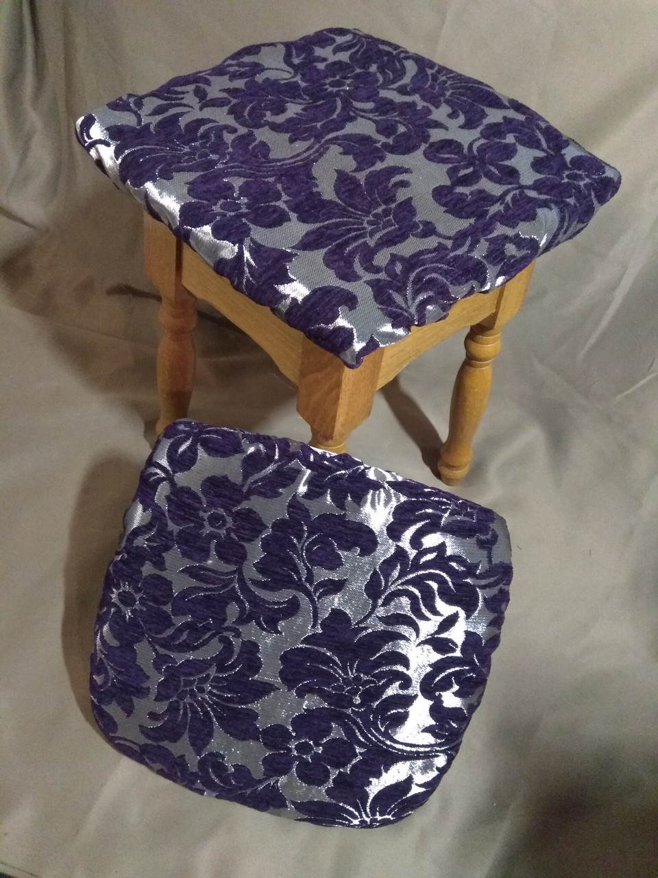 Чохли на квадратні табурети 33*33 см (комплект 4 шт.)