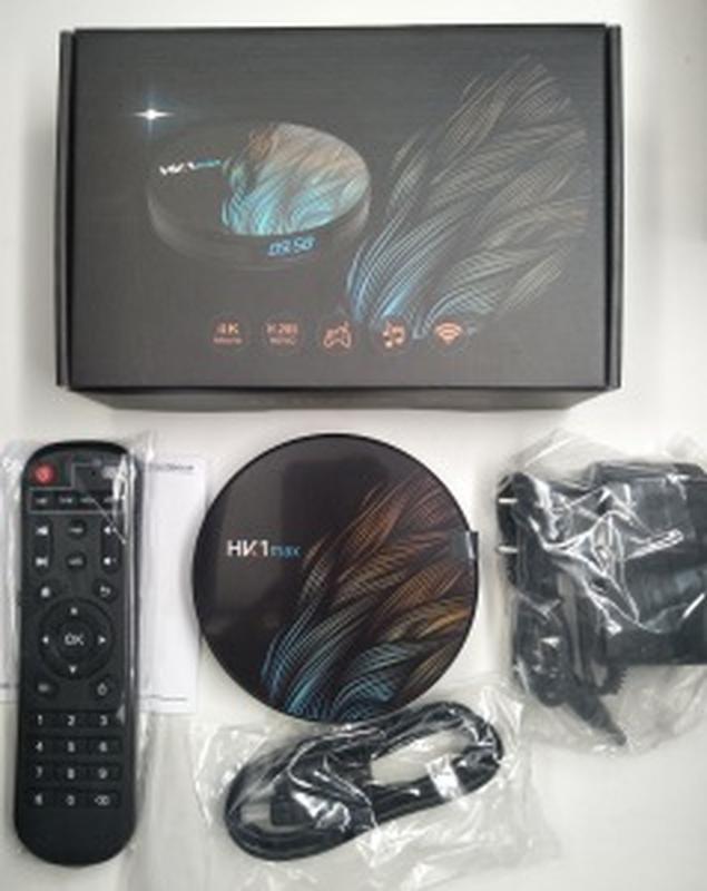 Цифровая приставка HK1 MAX 4GB/64GB Android 9.0, TV Box приставка, Медиаплеер - фото 3 - id-p1177241737