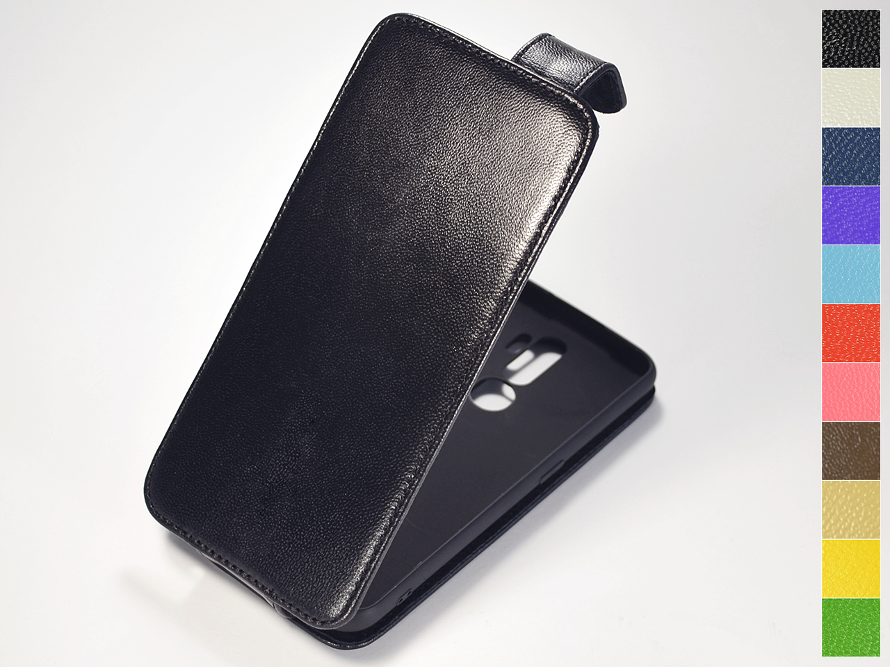 Відкидний чохол з натуральної шкіри для Oppo A9 2020