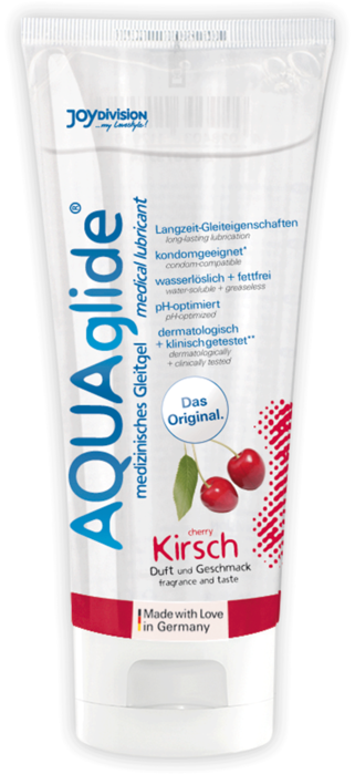 Лубрикант на водній основі AquaGlide з вишнею, 100 мл