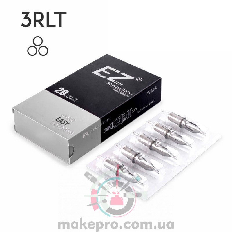 Картридж Ez Revolution Round Liner X-Taper 3 RLT BugPin (0.25)