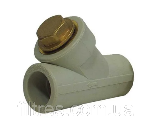 Фільтр 25 пласт загл PP-R EVCI