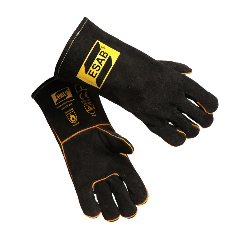 Зварювальні рукавиці ESAB Heavy Duty Black