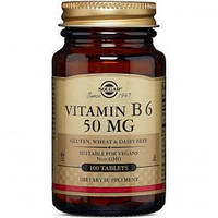 Vitamin B6 50 mg Solgar, 100 таблеток