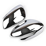 Хром накладки на зеркала Kia Sportage 2016- (Autoclover D862), фото 5