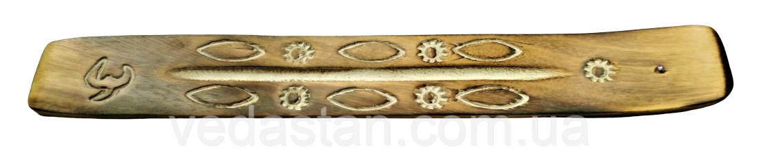 Підставка під пахощі лижа "ОМ" мангове дерево