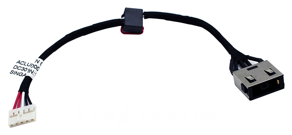 Роз'єм живлення ноутбука Lenovo Ideapad G50-30, G50-40, G50-45, G50-50 (USB+pin)