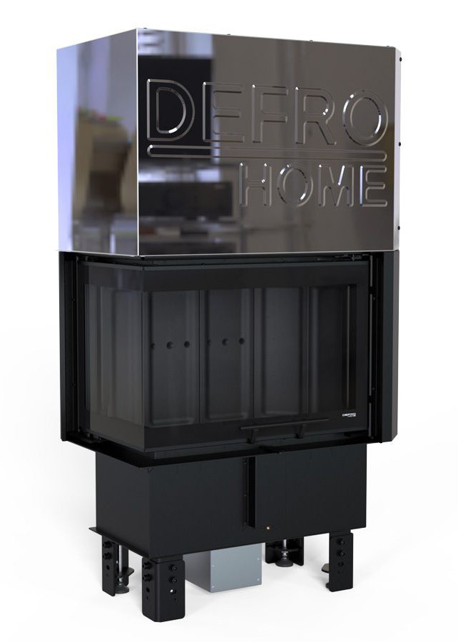 Камінна топка DEFRO HOME INTRA SM BL MINI G Гільйотина (Чорний шамот)