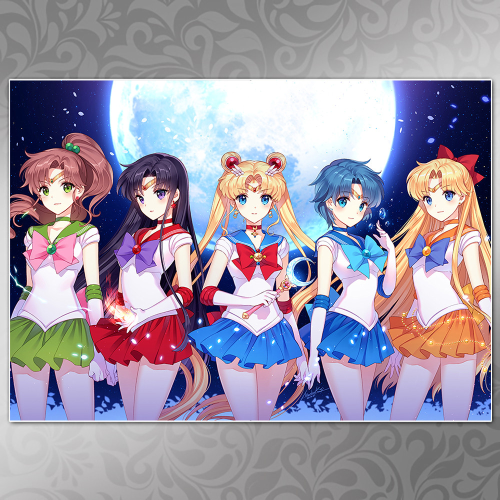 Плакат А4 Аніме Sailor Moon 003
