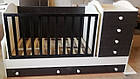 Дитяче ліжечко-трансформер з комодом, ящиками і маятником 3 в 1 "Діона" Angel baby, фото 2