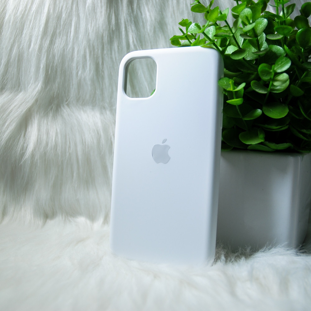 Чохол силіконовий для Iphone 11 Білий "Original Silicone case"