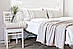 Плед в'язаний Ohaina коси 190х160 Linen Beige, фото 5