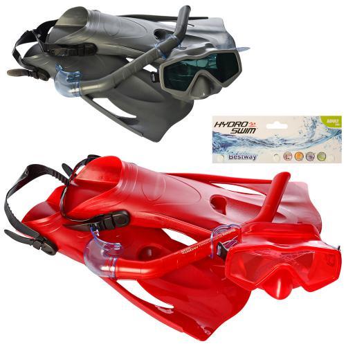Набір для плавання вік від 14 років Bestway 25031 маска трубка ласти