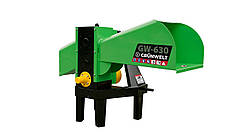 Подрібнювач гілок Grunwelt GW-130/6 (110 мм, 6 ножів, ВОМ, 25 л. с.)