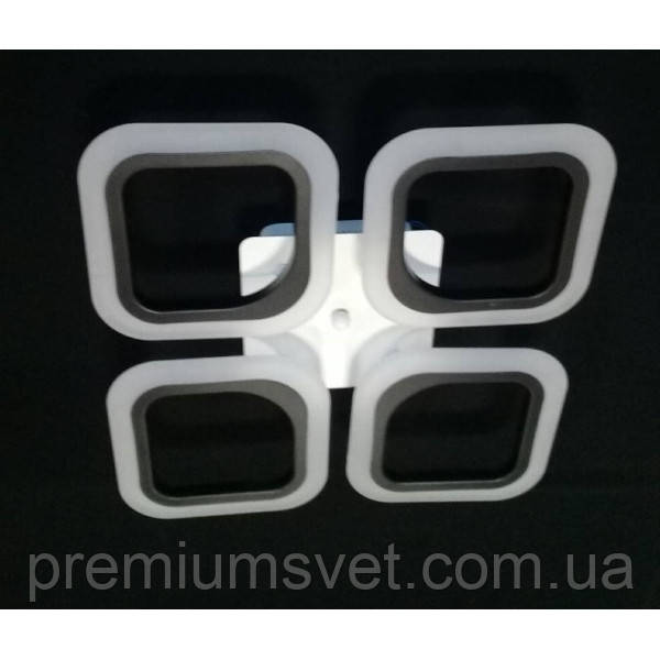 Люстра стельова світлодіодна AS8060/4 BK, фото 1