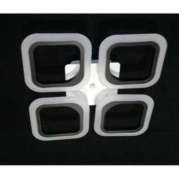 Люстра стельова світлодіодна AS8060/4  BK