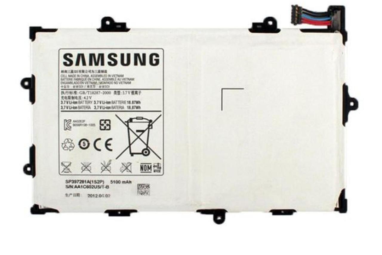 Акумулятор (АКБ батарея) Samsung SP397281A(1S2P), 5100mAh P6800 Galaxy Tab 7.7"