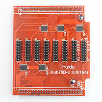 HUB-адаптер Huidu HUB75B-8, 8 портів, 2х50пін