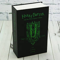Книга-сейф (18см) Гарри Поттер Слизерин (черная с зеленым)