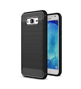 TPU чехол накладка Urban для Samsung Galaxy J1 2016 Duos SM-J120 черный