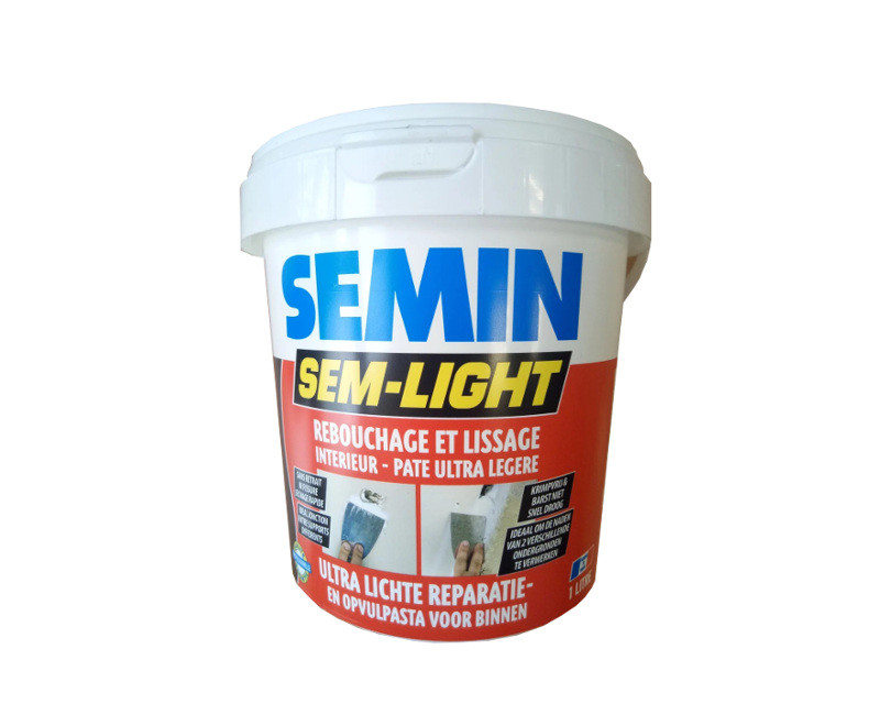 Шпатлевка сверхлегкая SEMIN SEM-LIGHT ремонтная 1л - фото 1 - id-p1177485516