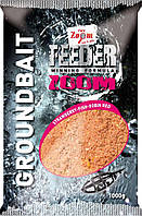 Прикормка Carp Zoom Groundbait Strawberry-Fish-Robin Red 1кг