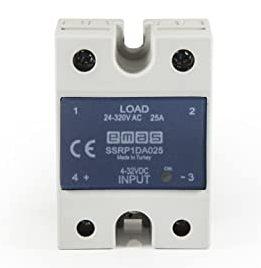 Твердотільне реле 25А АС, номінальна 50-480VAC, фото 1