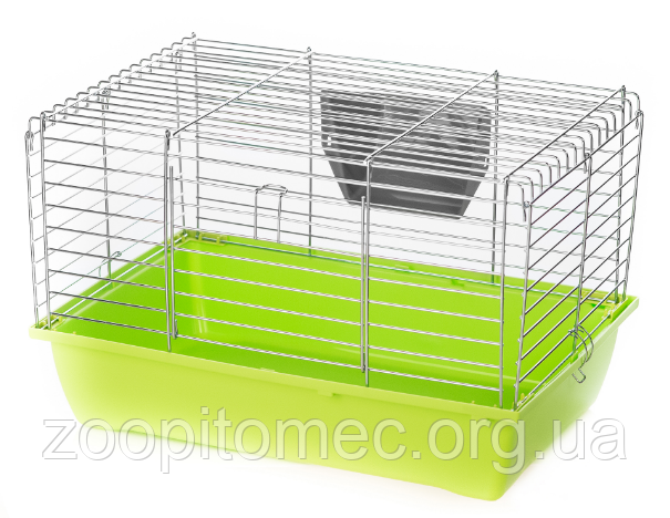 Клітка для гризунів Rabbit 50 INTER ZOO (Інтер Зоо) хром розбірна, 50*28*30 см