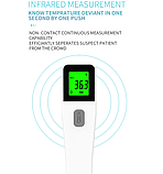 Термометр інфрачервоний GK-128B для безконтактного вимірювання температури тіла, фото 5
