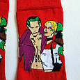 Шкарпетки високі з принтом Джокер і Харлі Квін, фото 3