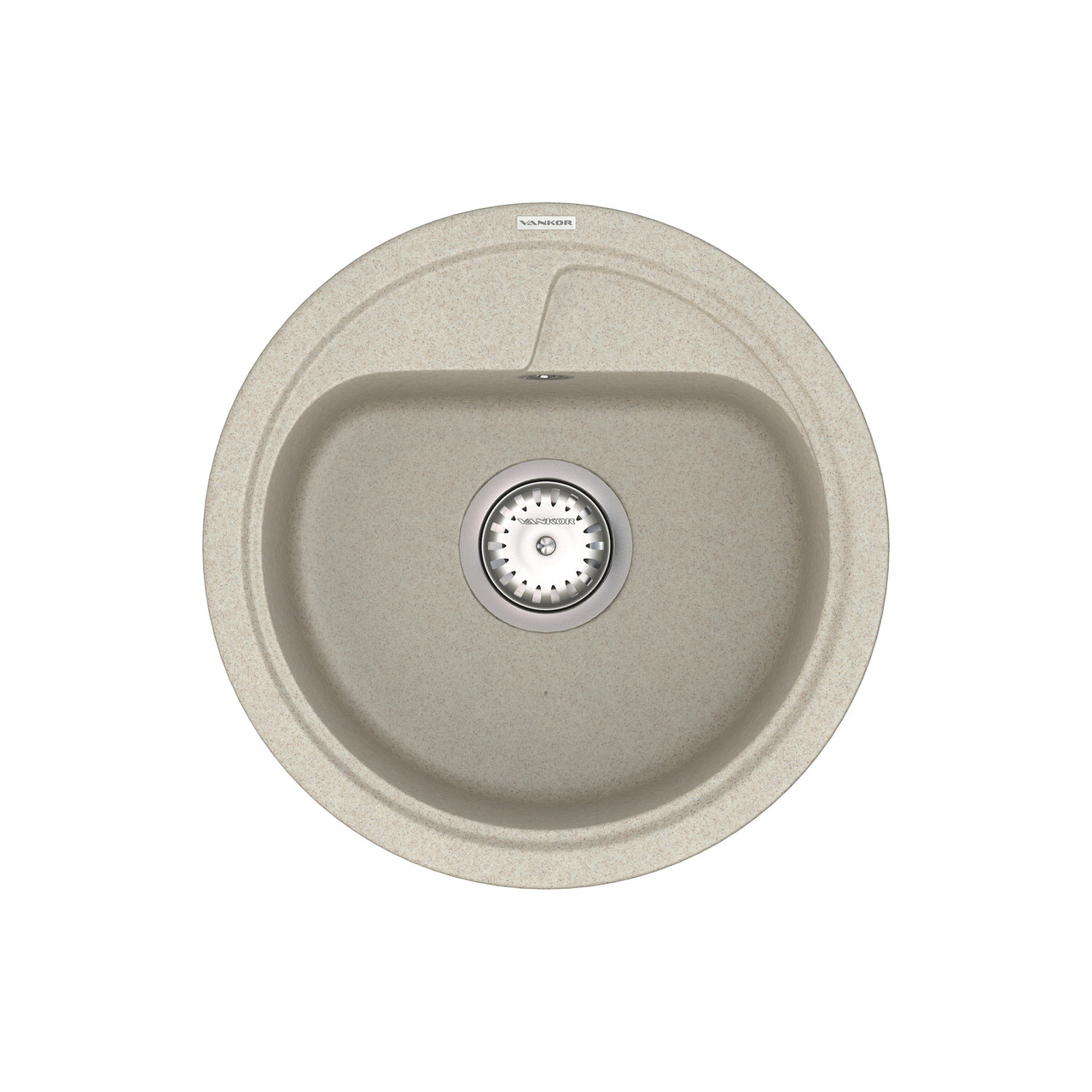 Гранітна мийка Vankor Polo PMR 01.45 Terra 450, фото 1