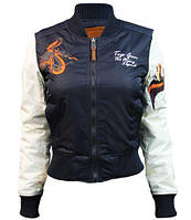 Женский бомбер Miss Top Gun The Flying Legend Jacket TGJ1678 (Navy) TGJ1678 Женский бомбер Miss Top Gun The Flying Legend Jacket TGJ1678 (Navy)