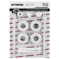 Комплект для радіатора 1/2" (з кріпленнями) BITHERM SET-03 (BT0554)