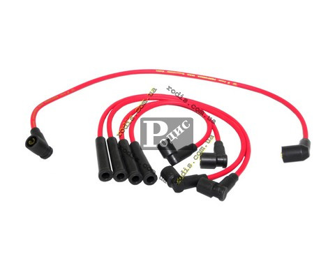 Дріт високовольтний ВАЗ 2120 1.8, 21213 1.7, 2131 1.8, комплект, суп/силікон "TESLA"