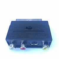 Переходник SCART-3RCA