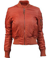 Женский бомбер Miss Top Gun MA-1 Bomber Jacket TGJ1573 (Rust) TGJ1573 Женский бомбер Miss Top Gun MA-1 Bomber Jacket TGJ1573 (Rust)