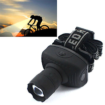 Ліхтарик на голову Headlamp TK17 +Батарейки, фото 3