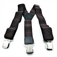 Підтяжки Weatro new-Y0035 Темно-коричневі, фото 3