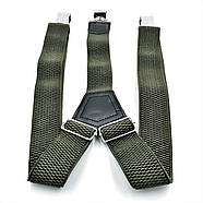 Підтяжки Weatro new-Y0037 Хакі, фото 2