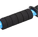 Палиці для скандинавської ходьби телескопічні трекінгові тростини Fervor FOX 2 шт жовтогарячі, фото 3