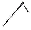 Палиці для скандинавської ходьби телескопічні трекінгові тростини Fervor FOX 2 шт чорні, фото 10