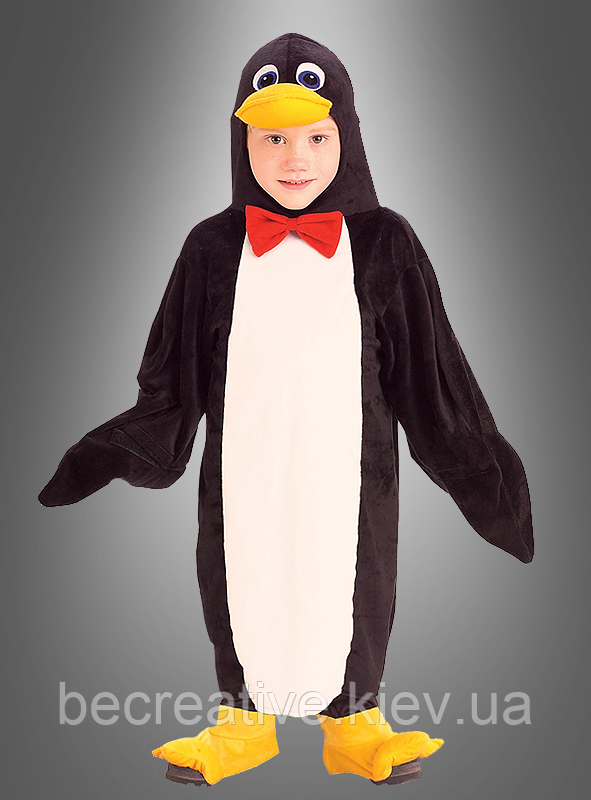 Дитячий карнавальний костюм пінгвіна
