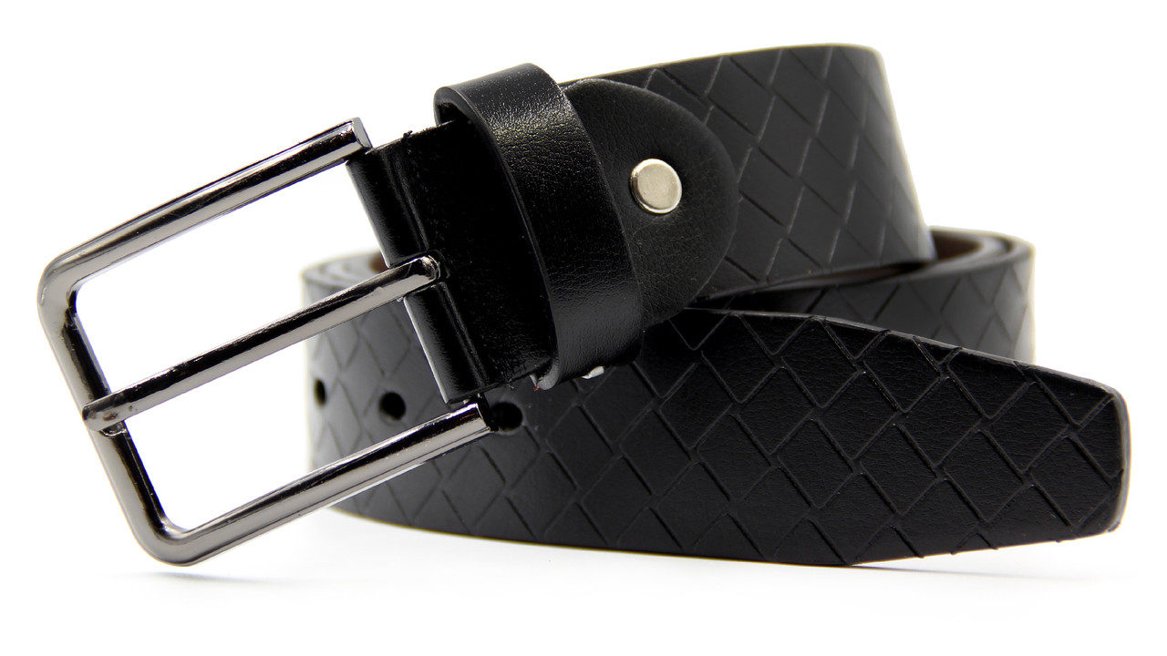 Чоловічий шкіряний пояс універсальний, фото 1