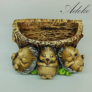 Кашпо для квітів з їжачками 24 см