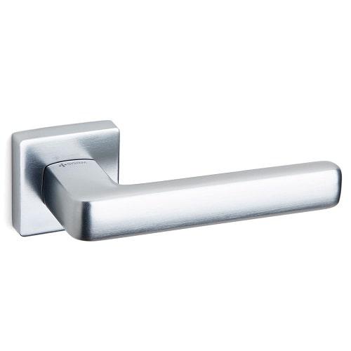 Ручка дверна System GAMMA 195RO11 CBMX Матовий Хром Браш, фото 1