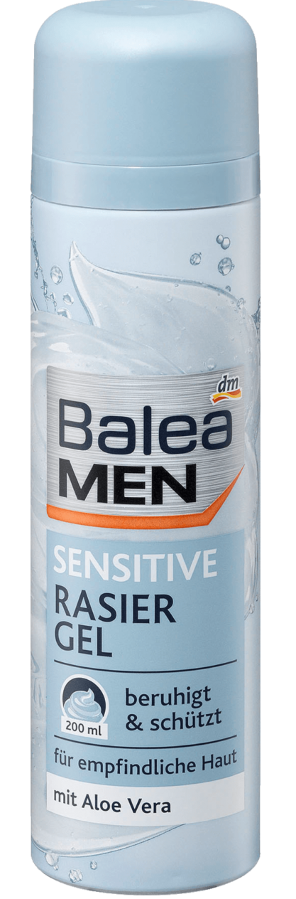 Balea Men Гель для гоління Sensitive для чутливої шкіри 200мл.