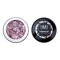 Гель для дизайну NUB Shimer Gel, 5g No03 Фіолетовий